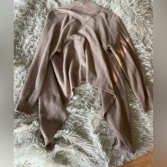 Gap Blush Pink fine knit open front cardigan - Picture 3 of 5